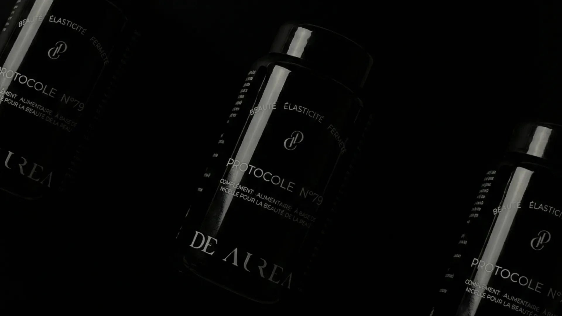 Pot du protocole N°79 en verre violet 